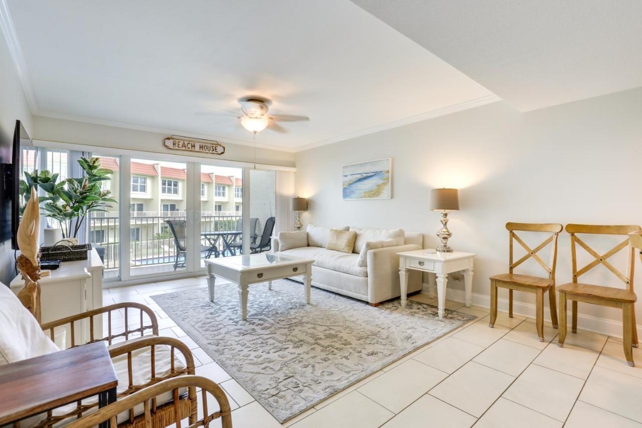 Appartement St Augustine Poolside Oasis With Private Patio! à St. Augustine Extérieur photo